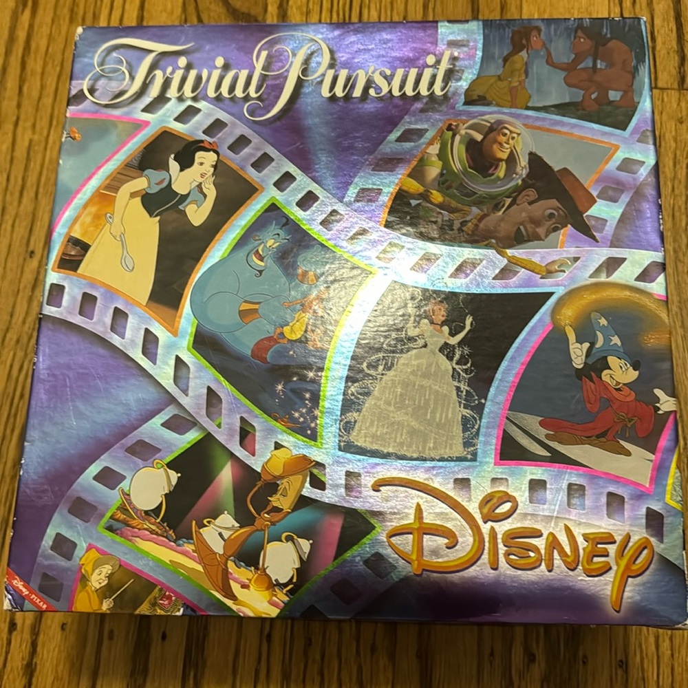 Disney Trivial Pursuit The Animated Picture Edition